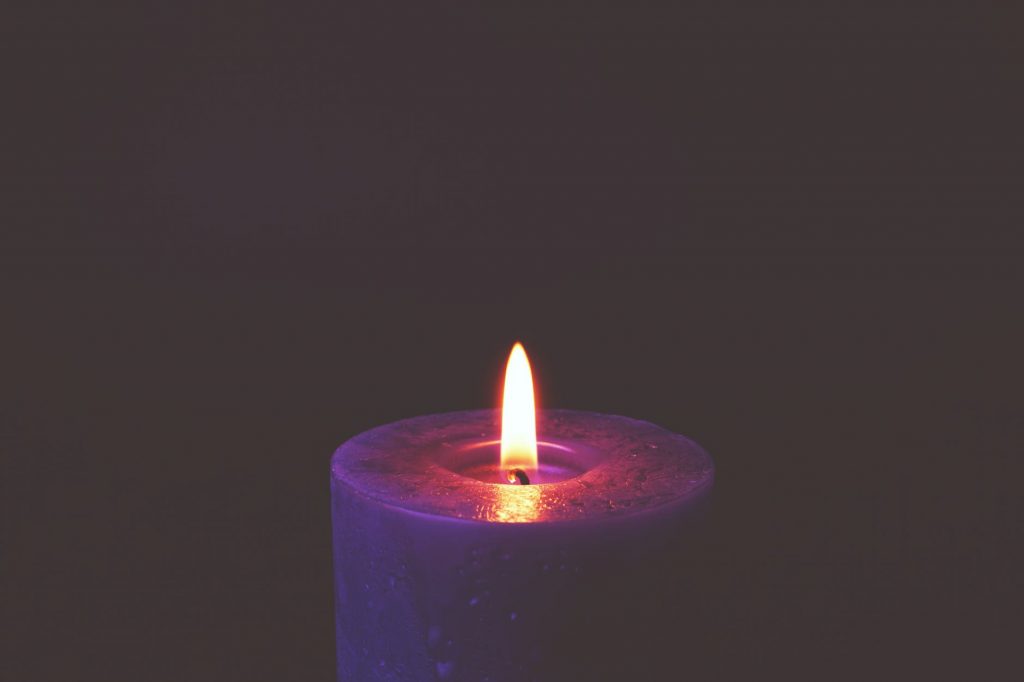 burning candle